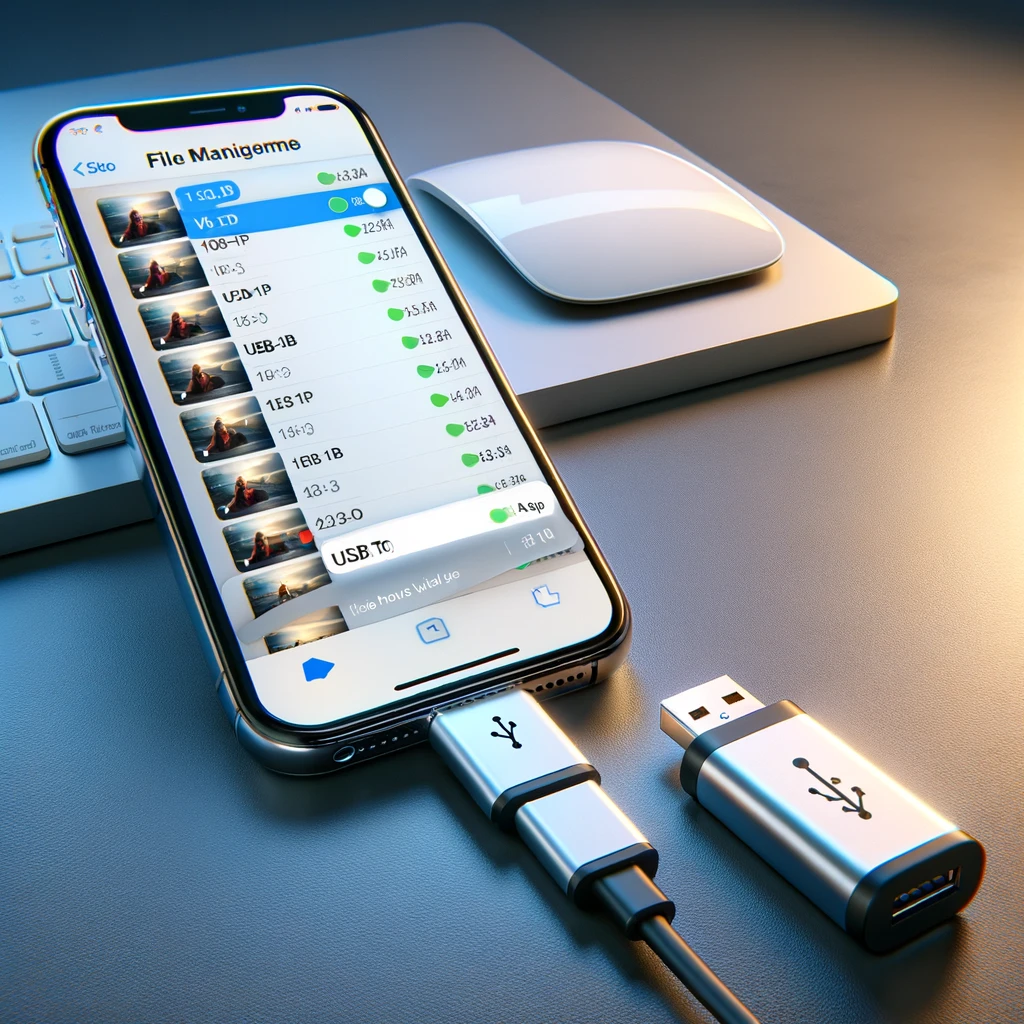 How to Transfer Videos from iPhone to USB Stick Without Computer